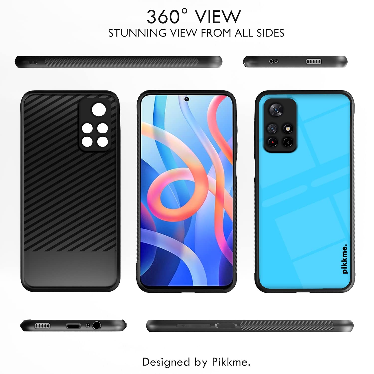 Pikkme Redmi Note 11T/Poco M4 Pro 5G Hybrid mobile cover – photo 2