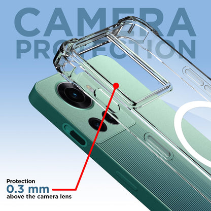 Pikkme OnePlus 10R 5G transparent mag-safe mobile back cover – photo 5