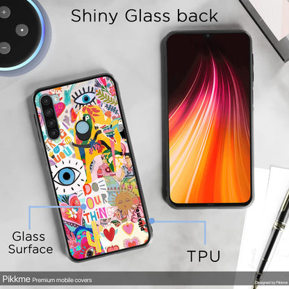 Redmi Note 8 Flower mobile back cover by Pikkme – photo 3