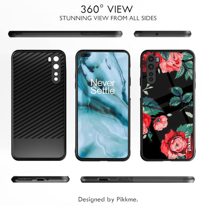 OnePlus Nord Flower back cover by Pikkme – photo 2