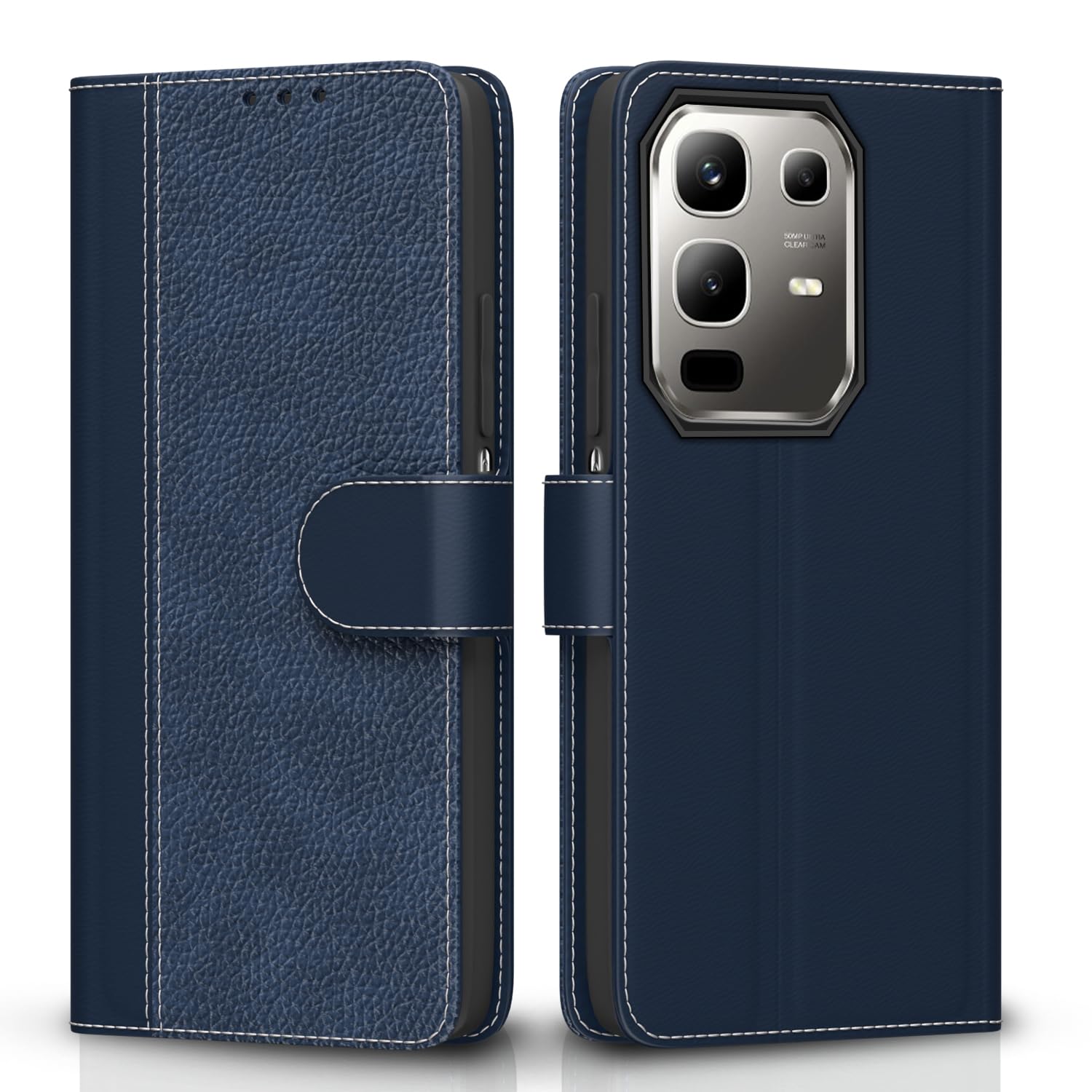 Blue flip case for Infinix Note 50x 5G – Pikkme