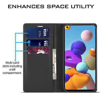Pikkme Samsung A21s black mobile flip cover – photo 3