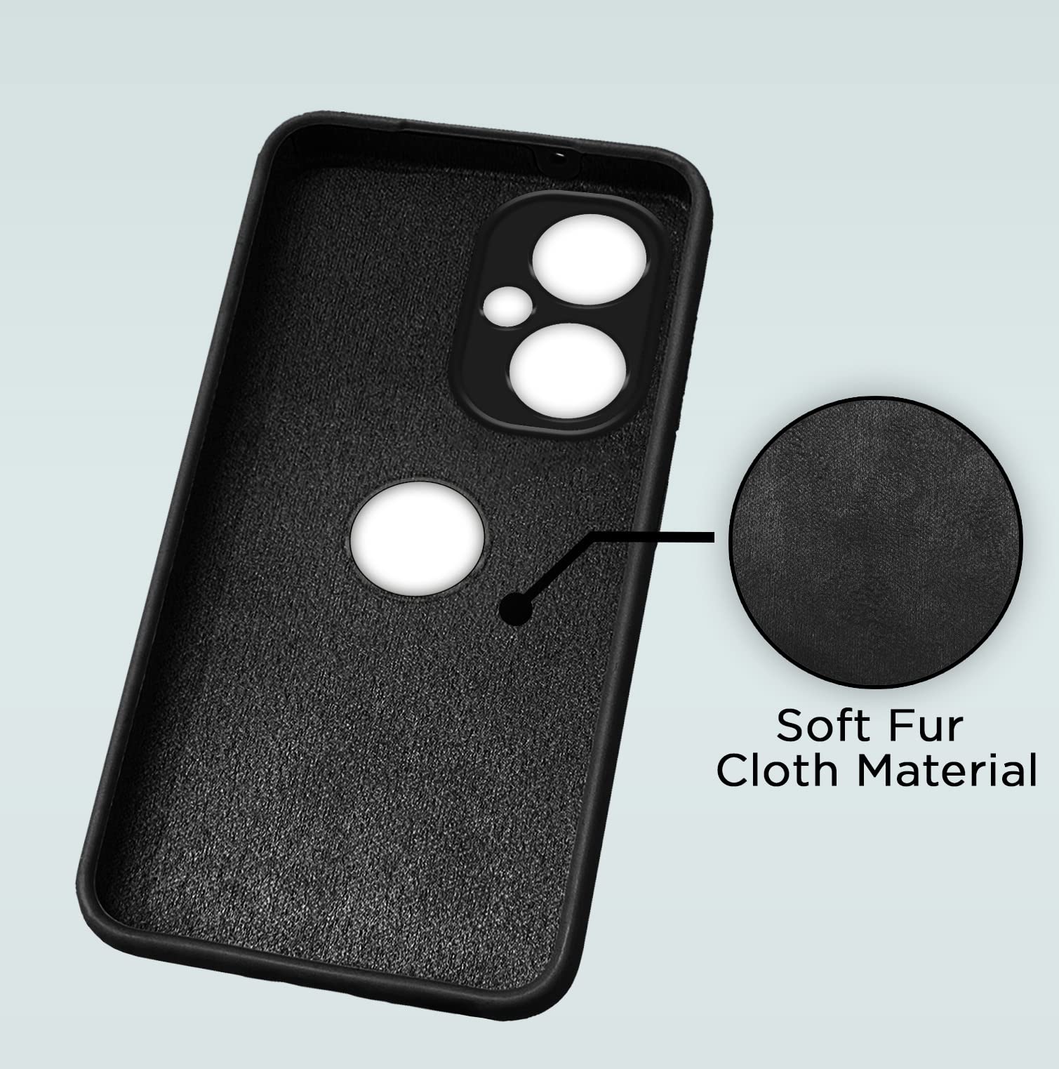 Pikkme black mobile cover for OnePlus Nord CE 3 Lite 5G – photo 6