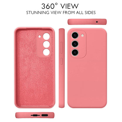 Pikkme pink Soft Silicone mobile back cover for Samsung S23 Plus 5G – photo 2