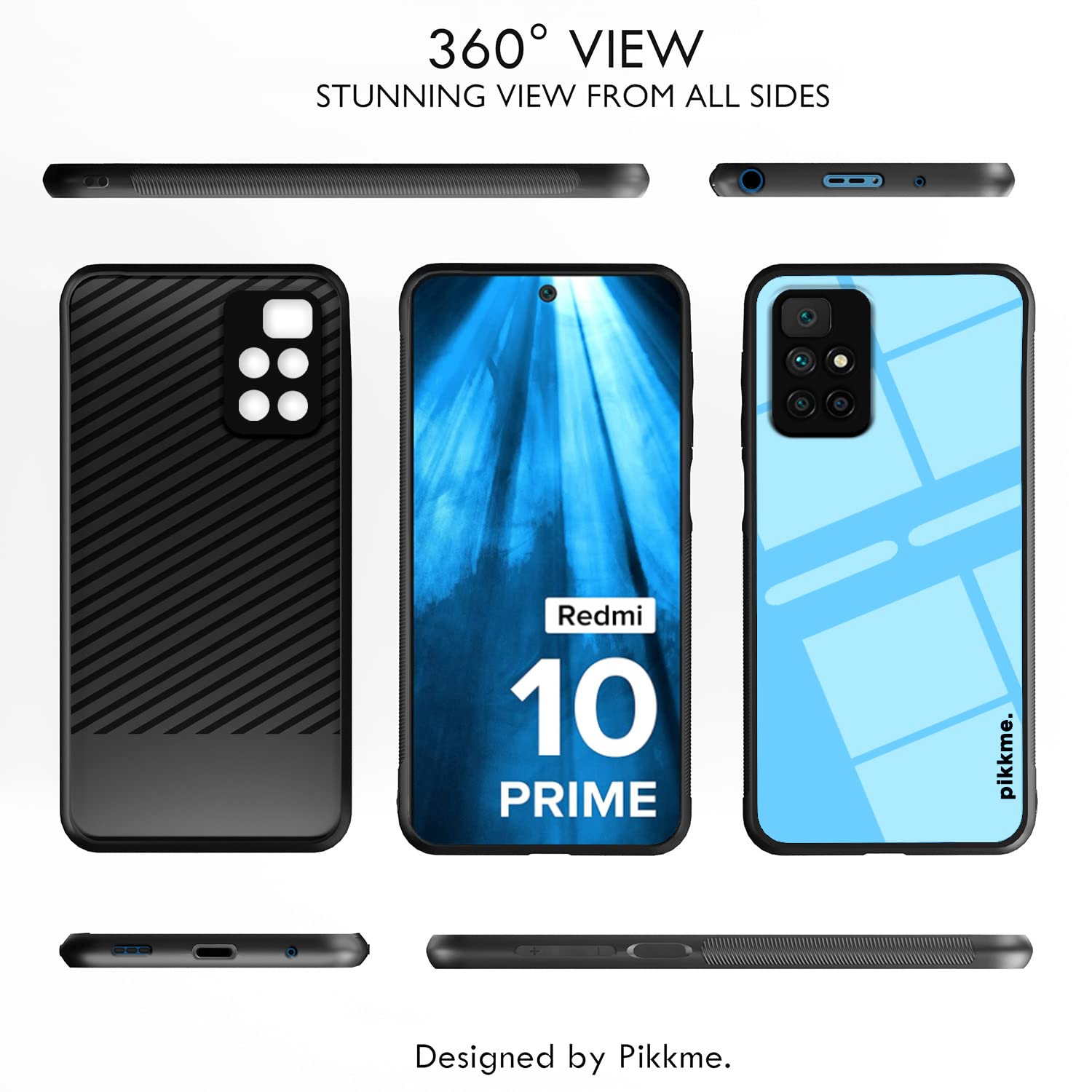 Hybrid Mobile back cover for Redmi 10 Prime – Pikkme – photo 2