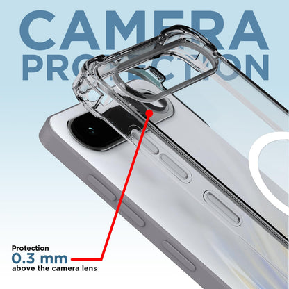 Realme 16 5G MagSafe mobile cover in transparent mag-safe by Pikkme – photo 5