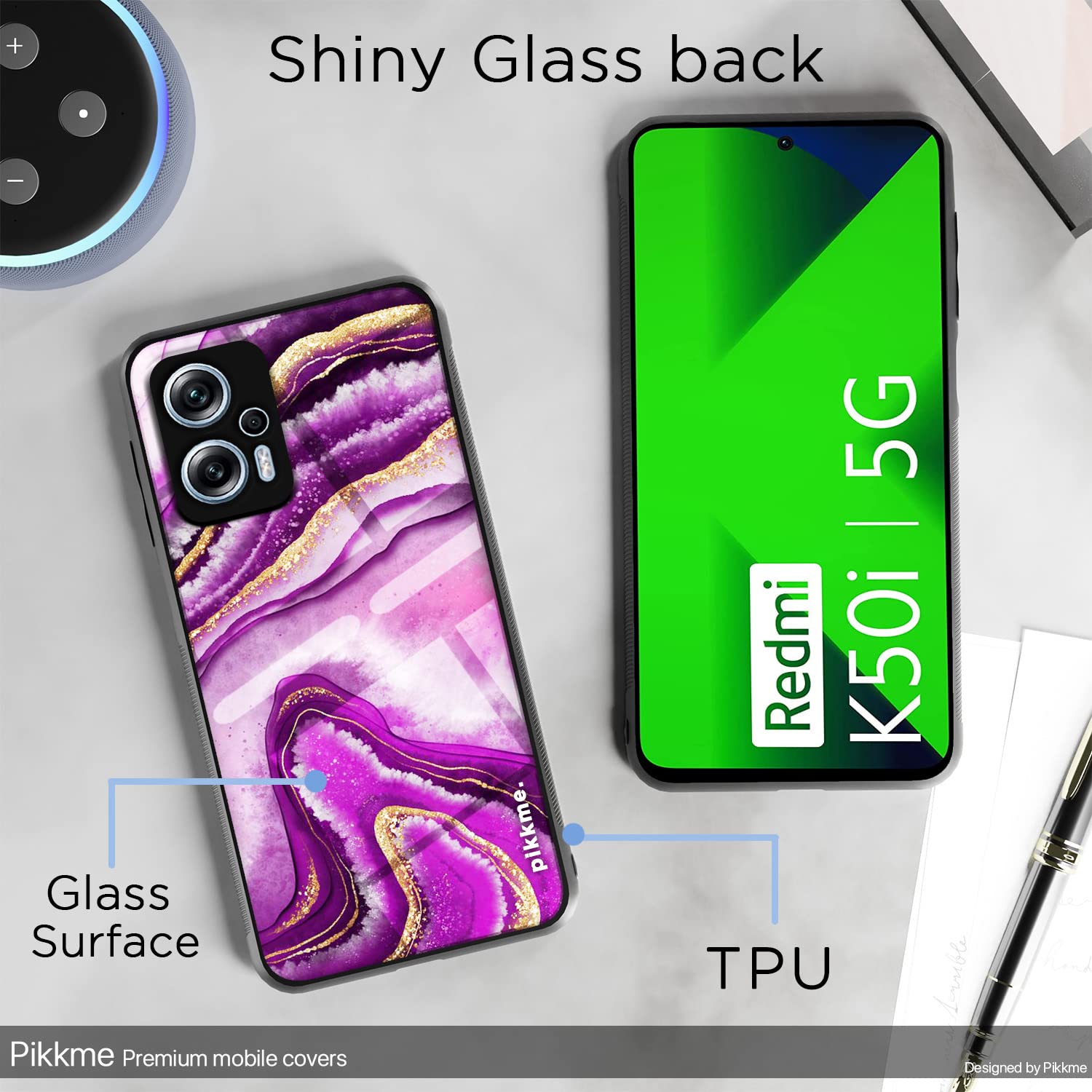 Redmi K50i 5G back cover by Pikkme – photo 3