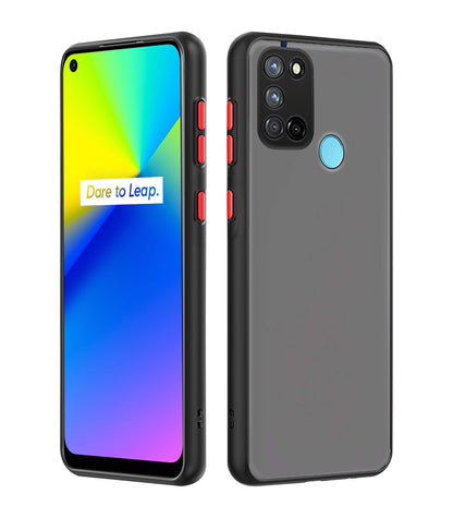 Pikkme Realme 7i black mobile cover