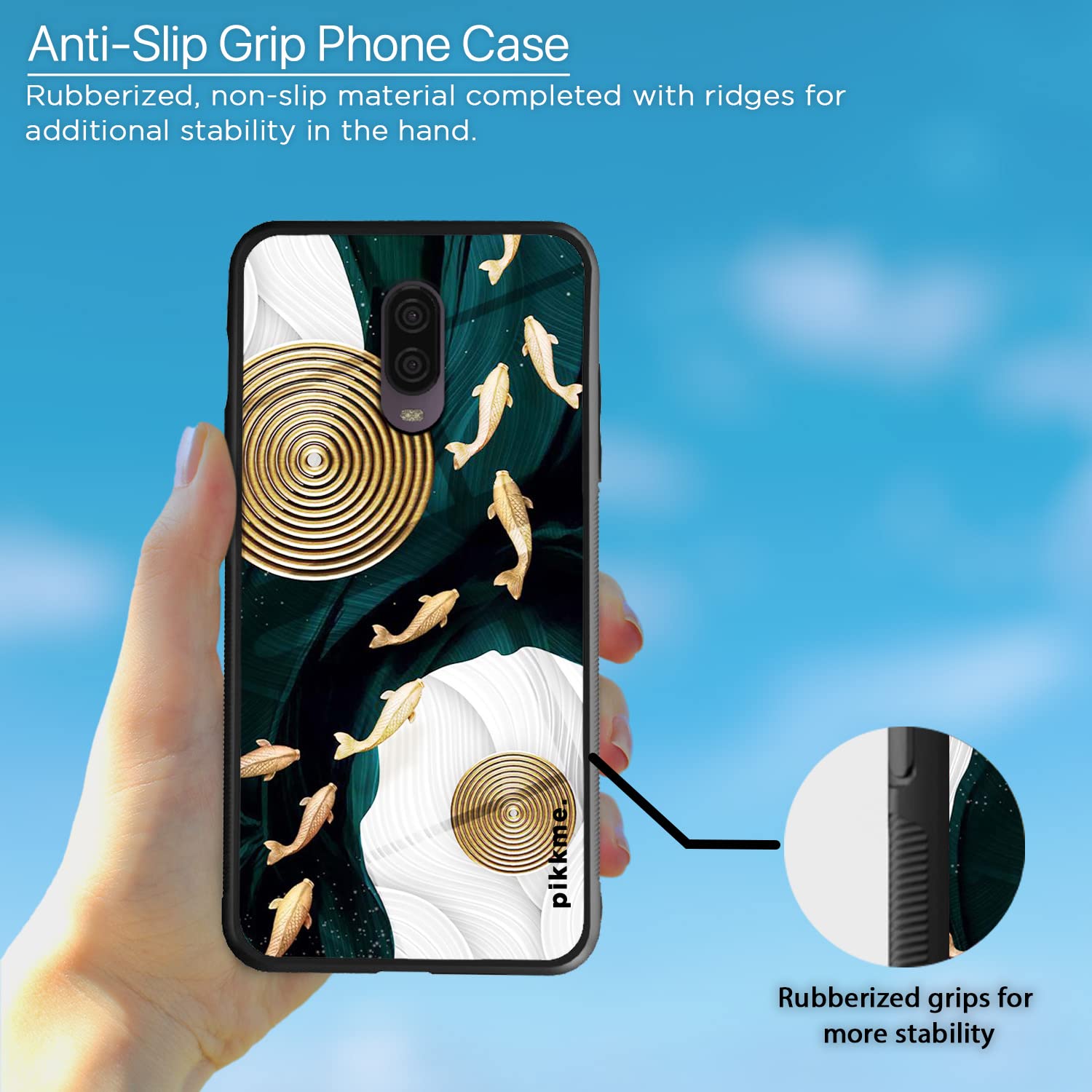 Pikkme OnePlus 6T Flower mobile cover – photo 5