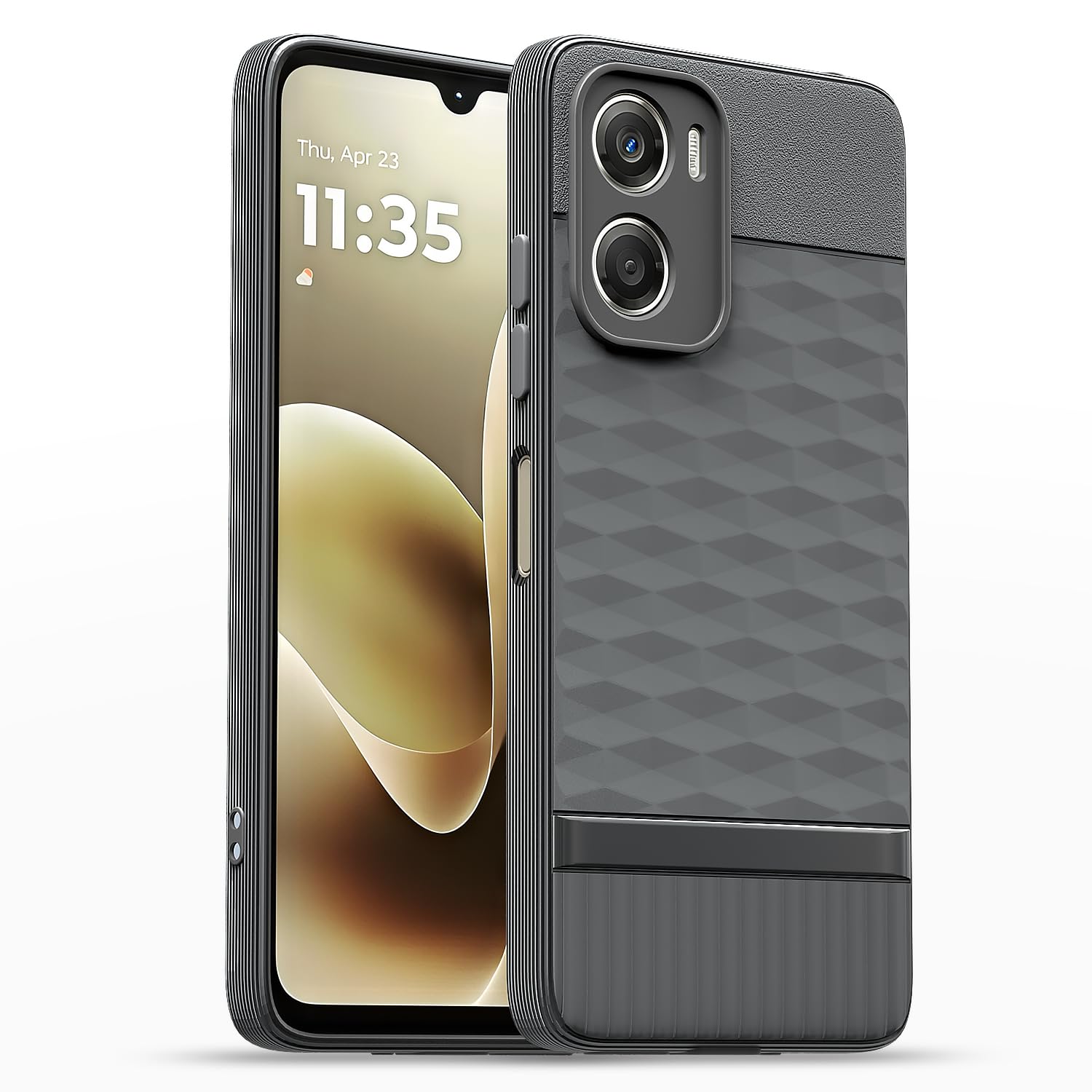 Pikkme Moto G06 Power grey mobile cover