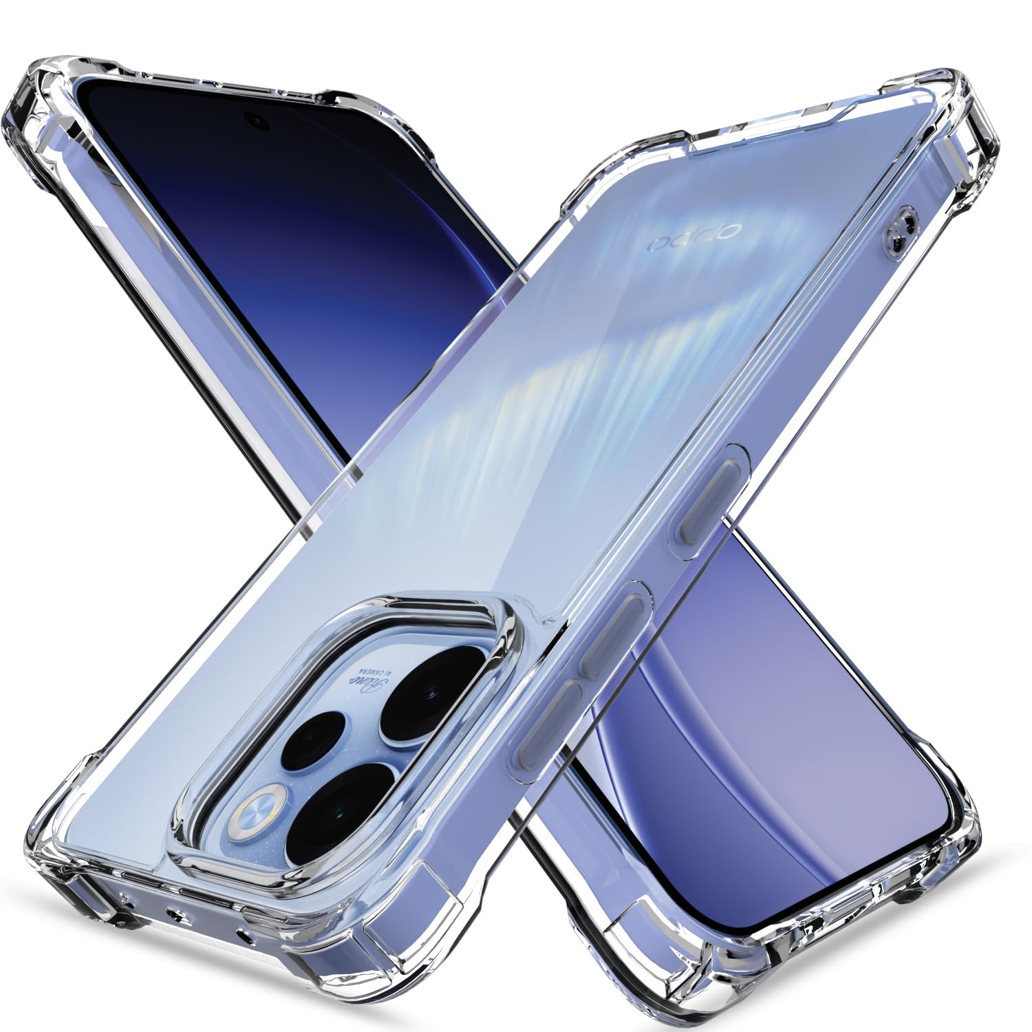 Pikkme Oppo Reno 15F 5G Clear transparent mobile cover