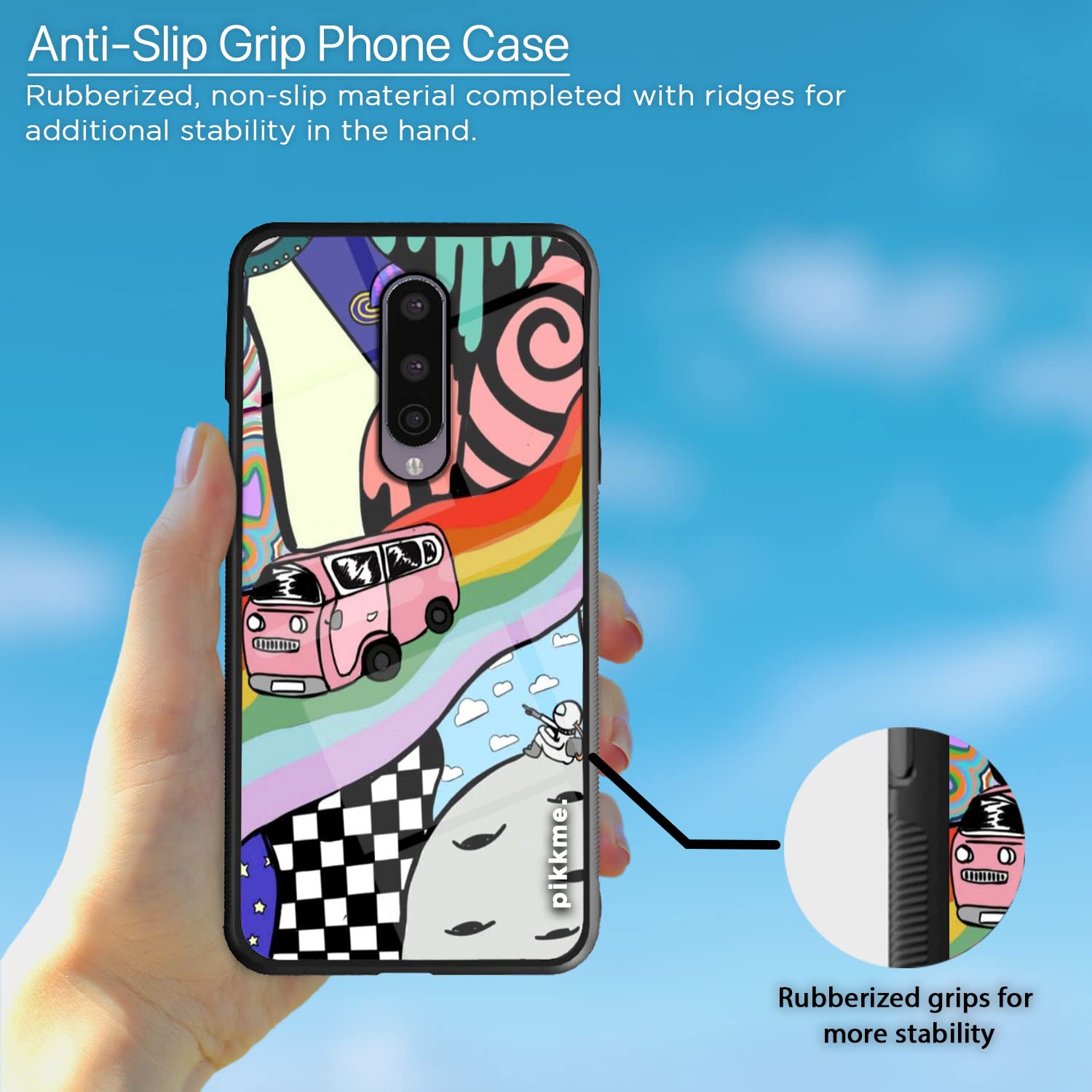 Pikkme Hybrid back cover for OnePlus 8 – photo 5