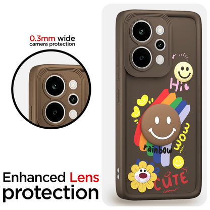 Pikkme Realme P4 Power 5G Soft Silicone brown mobile cover – photo 5