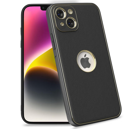 Pikkme black mobile back cover for iPhone 14 Plus