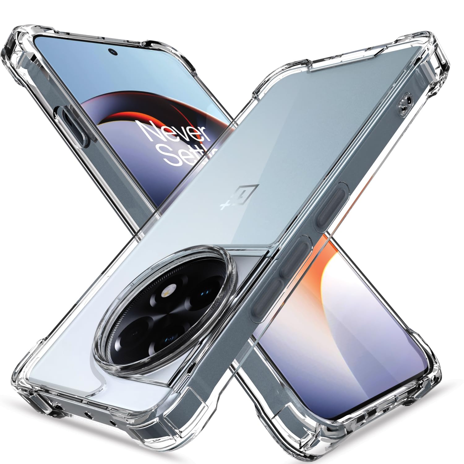 OnePlus 11R 5G PC-TPU mobile back cover in transparent by Pikkme