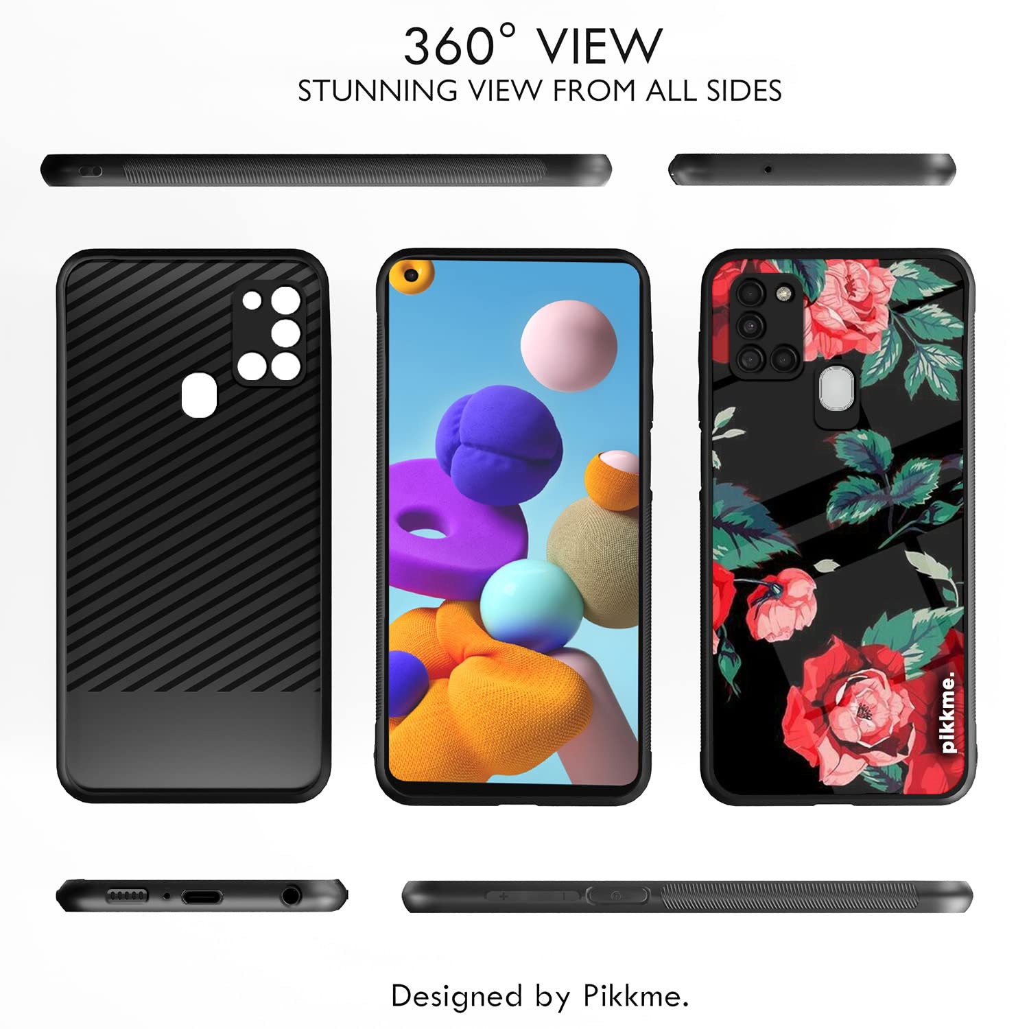 Pikkme Samsung A21s Flower back cover – photo 2