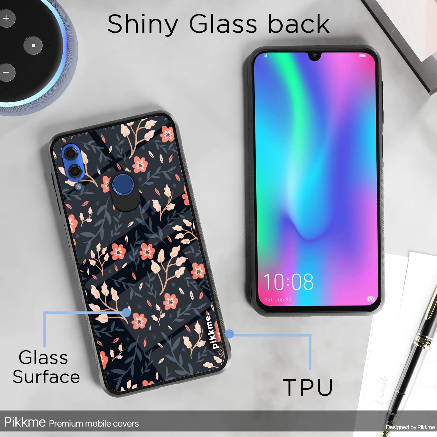 Pikkme Flower mobile cover for Honor 10 Lite – photo 3