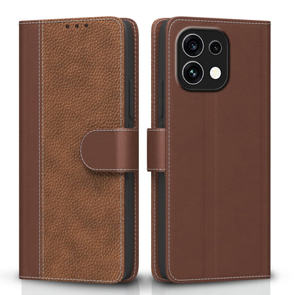 Oppo Reno 16c 5G Wallet wallet flip cover in tan by Pikkme