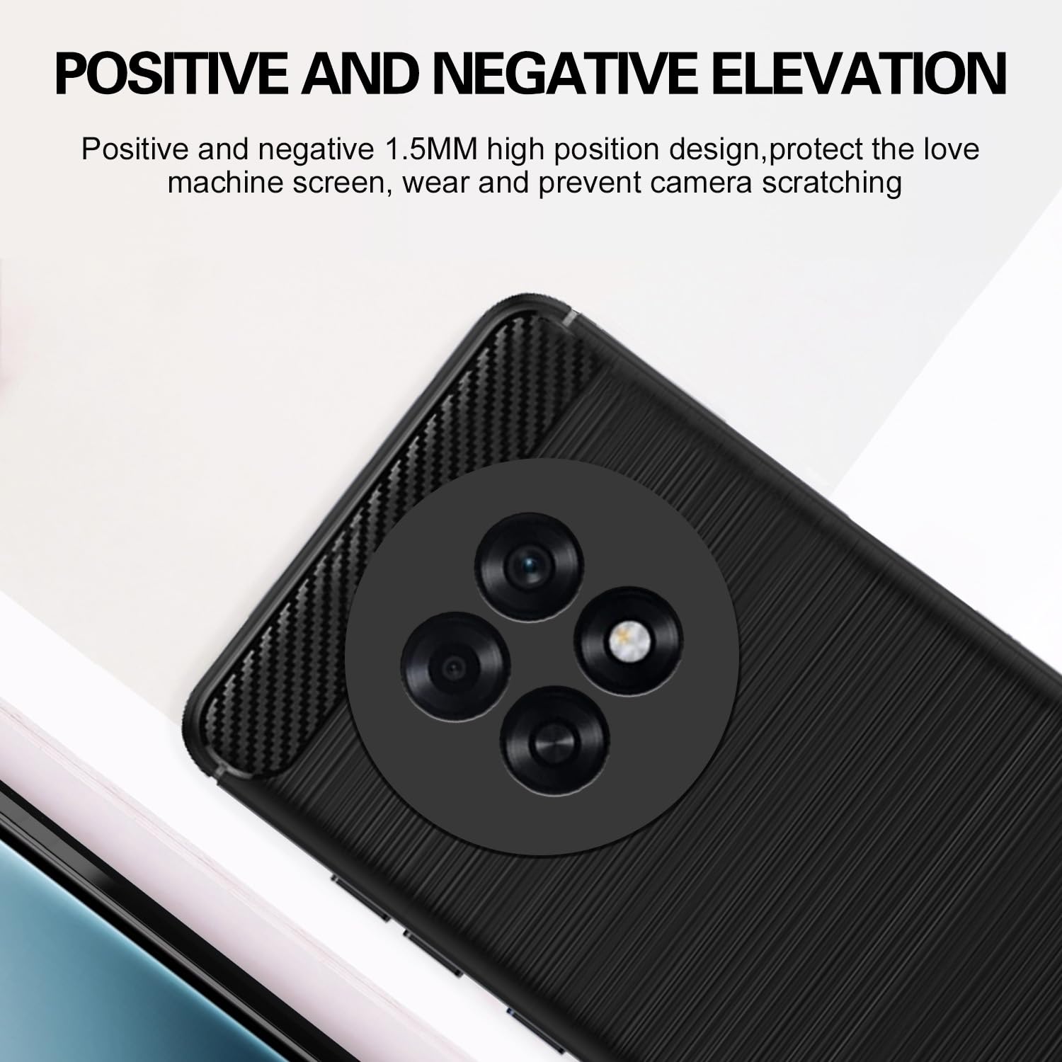 Oppo F31 Pro Plus 5G mobile back cover in black by Pikkme – photo 6