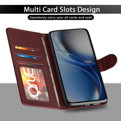 Realme P4R 5G Wallet flip cover in brown by Pikkme – photo 5