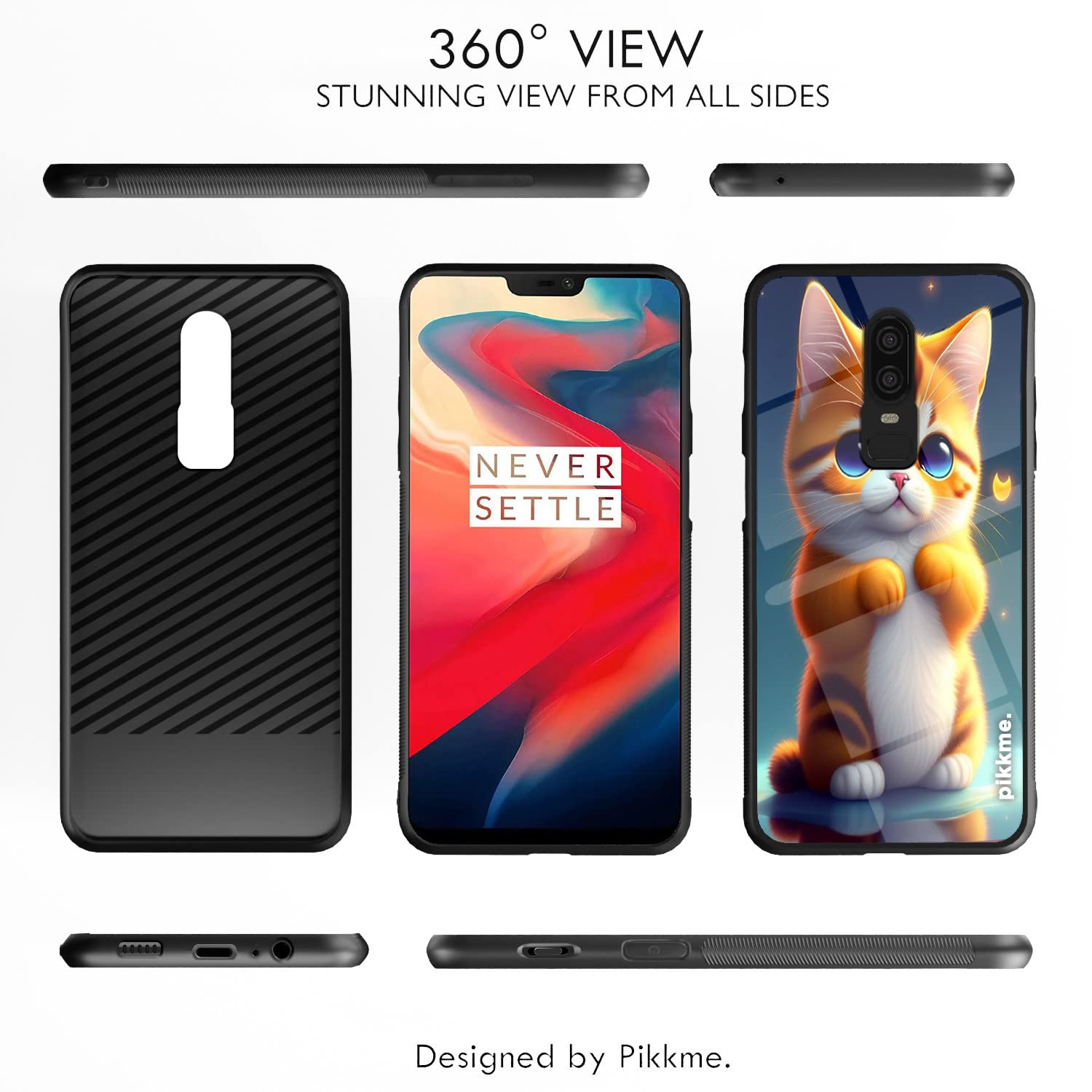 Cat Mobile back cover for OnePlus 6 – Pikkme – photo 2