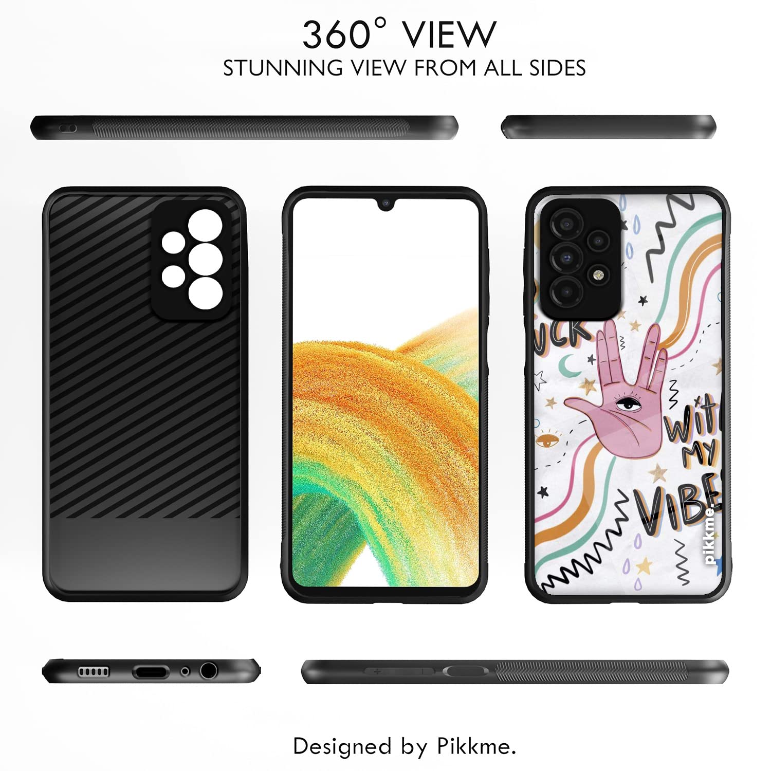 Samsung A13 4G Hybrid phone cover by Pikkme – photo 2