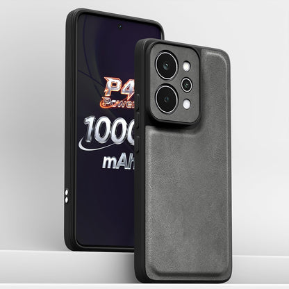 Grey Leather mobile cover for Realme P4 Power 5G – Pikkme – photo 2