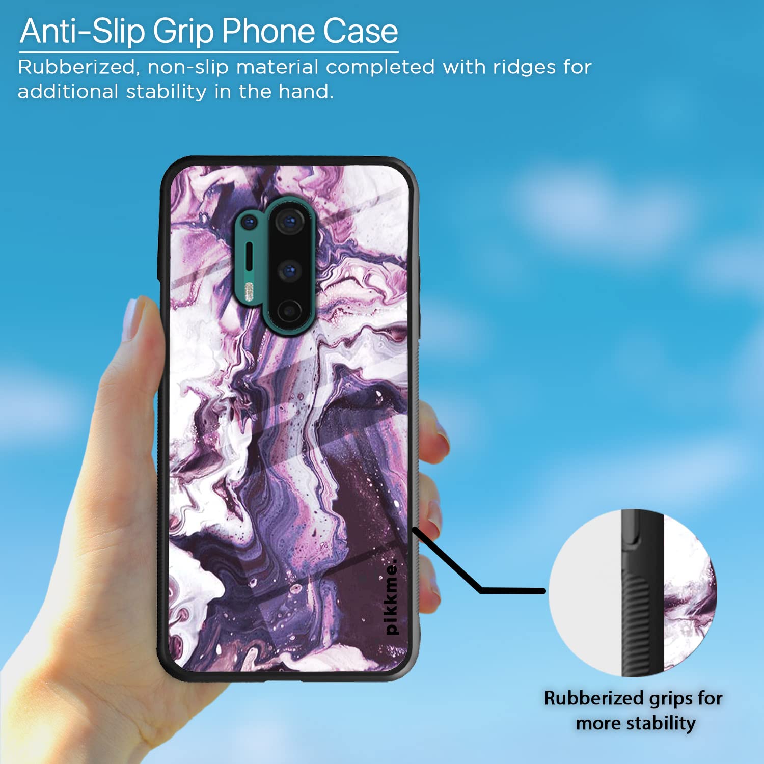 Pikkme OnePlus 8 Pro Hybrid mobile cover – photo 5
