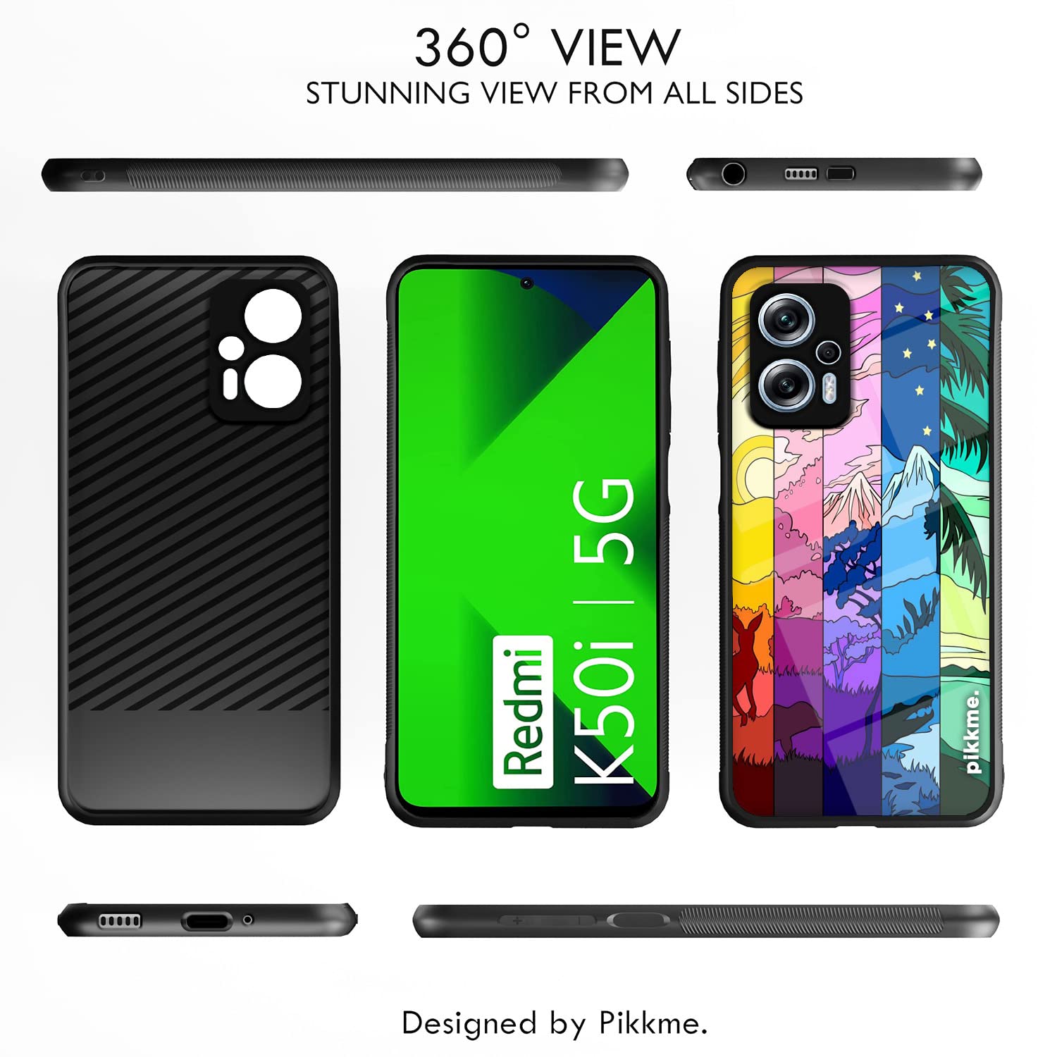 Redmi K50i 5G back cover by Pikkme – photo 2