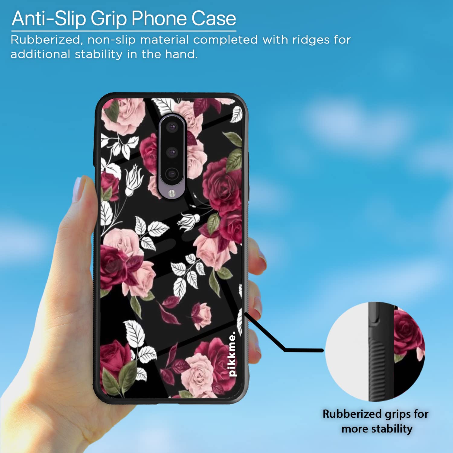 Pikkme OnePlus 8 Flower phone cover – photo 5