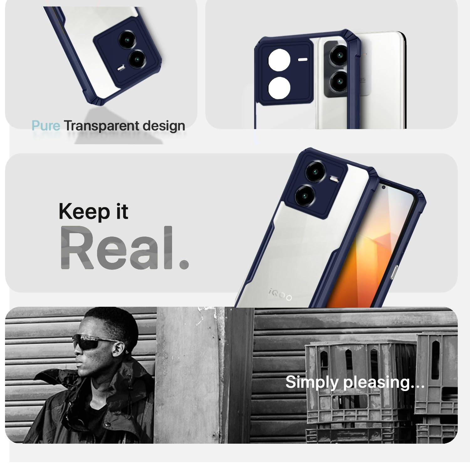 Pikkme iQOO Z8 5G blue mobile cover – photo 4