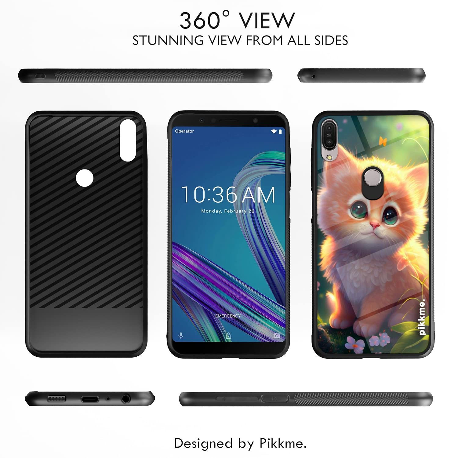 Pikkme Cat back cover for Asus – photo 2