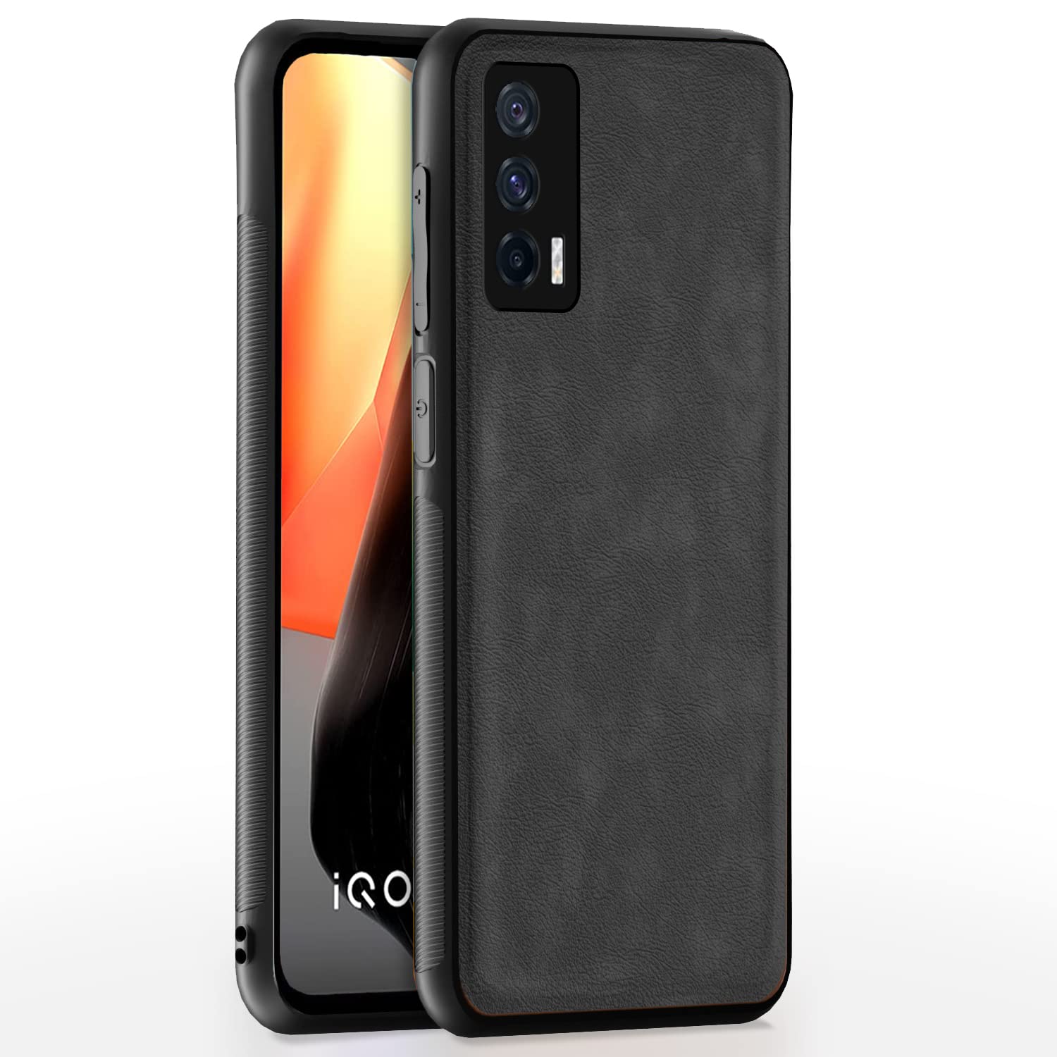 iQOO 7 5G mobile back cover in grey by Pikkme