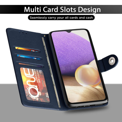 Pikkme Samsung M32/A32 5G blue flip case – photo 5