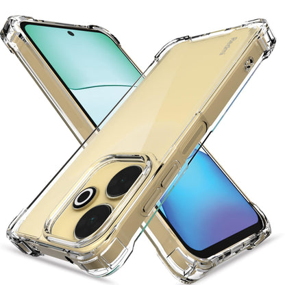 Redmi 13 5G/13 5G Prime, Poco M6 Plus 5G PC-TPU phone cover in transparent by Pikkme