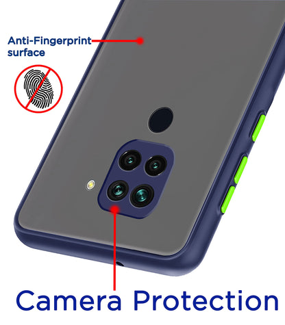 Redmi Note 9 phone cover in blue by Pikkme – photo 2