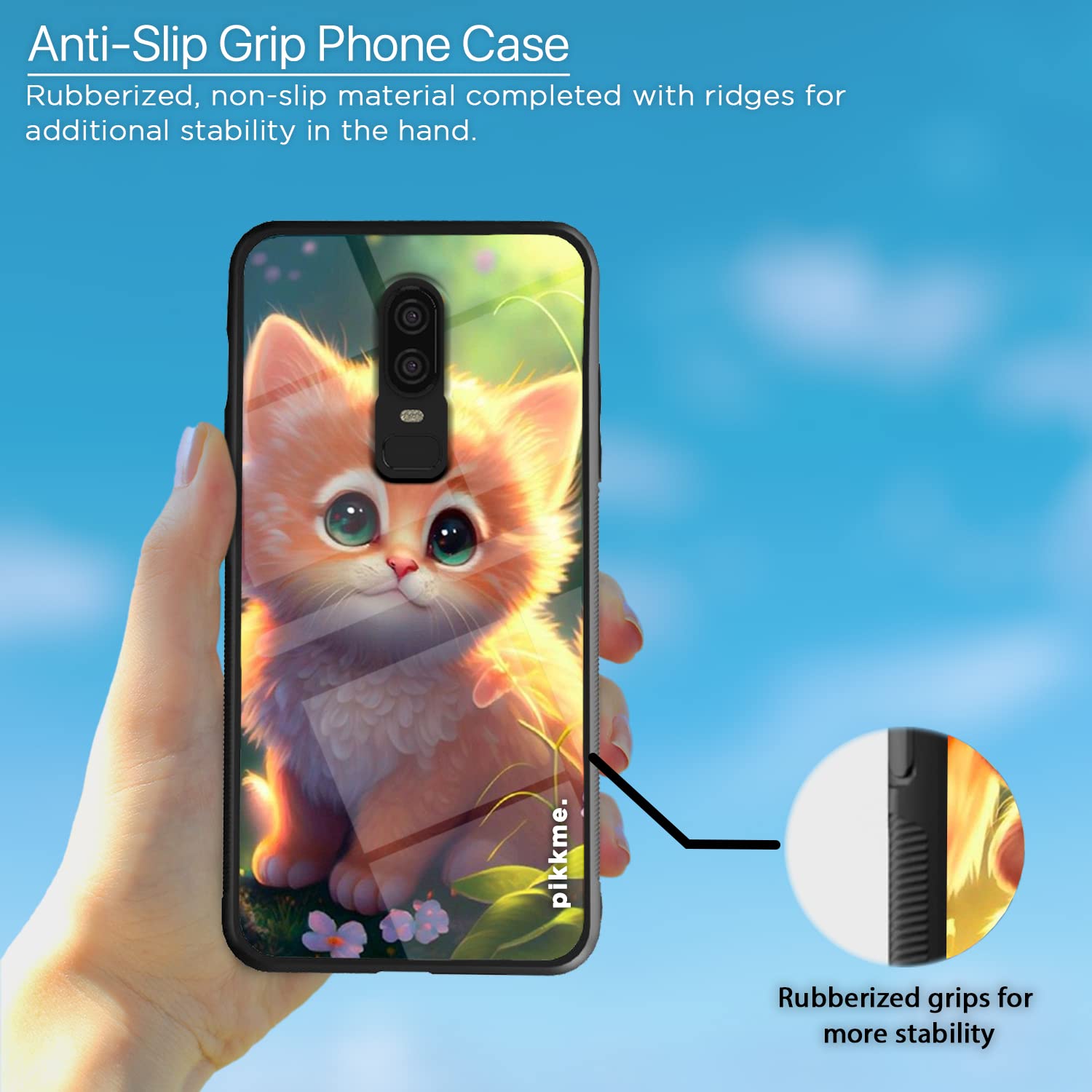 Pikkme OnePlus 6 Cat back cover – photo 5