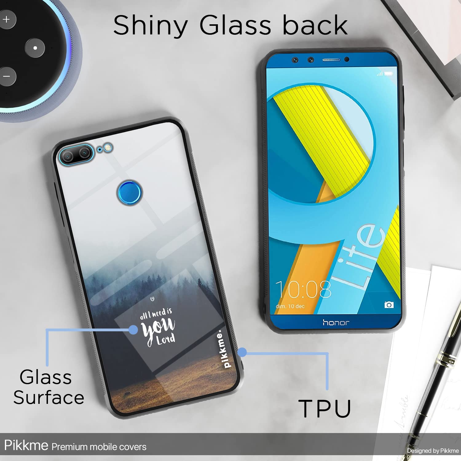 Pikkme Honor 9 Lite Hybrid mobile back cover – photo 3
