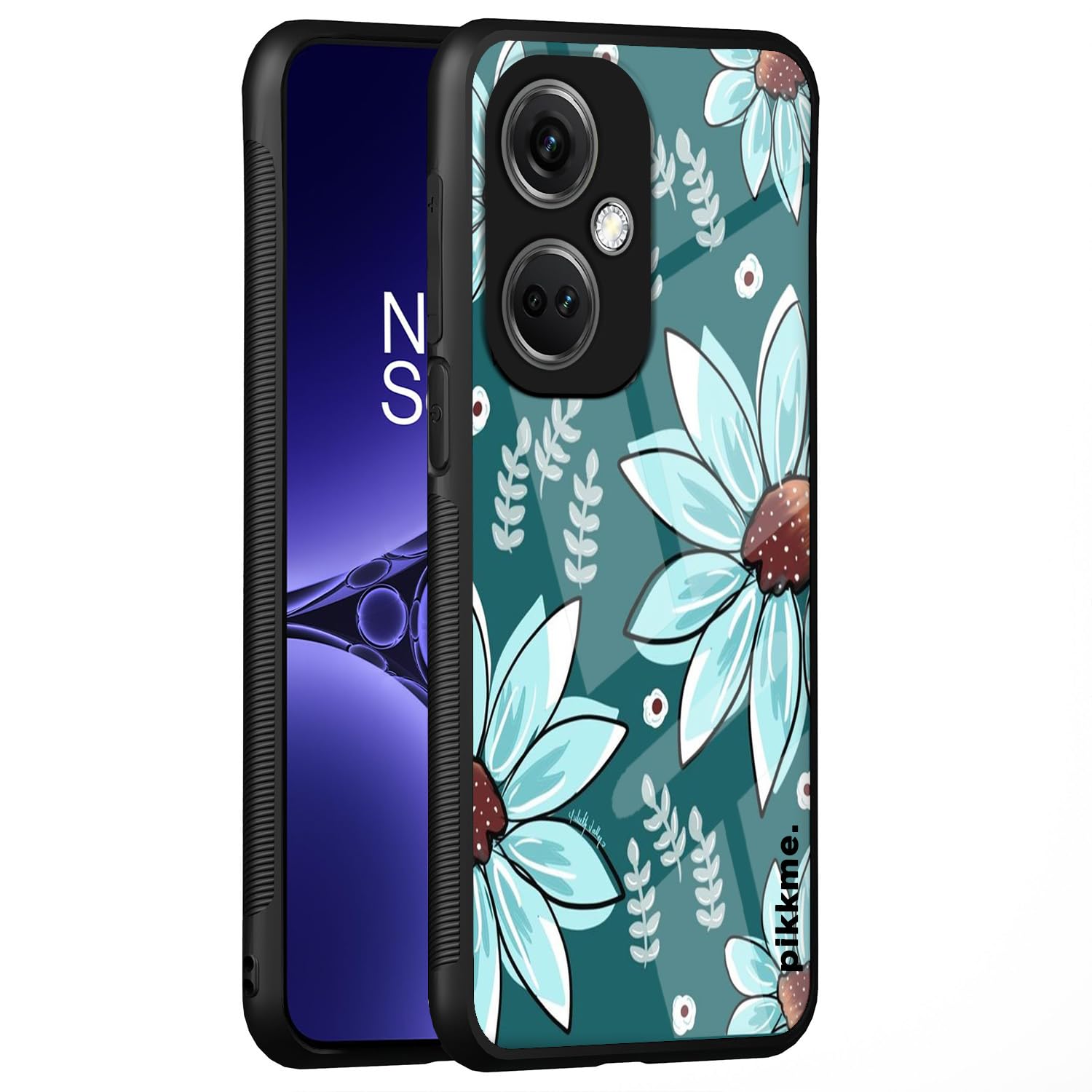Pikkme Flower mobile cover for OnePlus Nord CE 3 5G