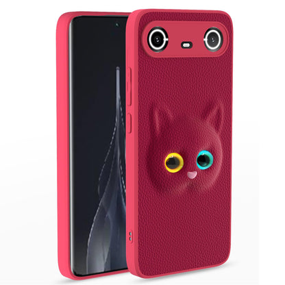 Tecno Pova Kitty phone cover in pink by Pikkme