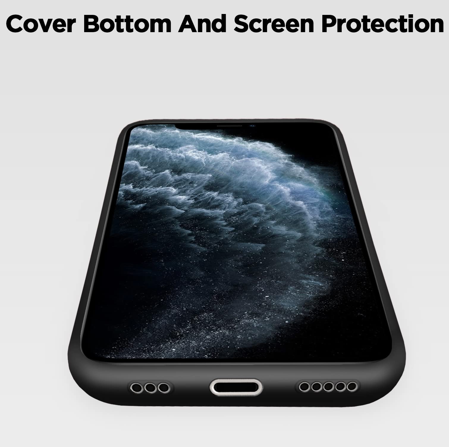 Pikkme iPhone 11 Pro Soft Silicone black back cover – photo 5