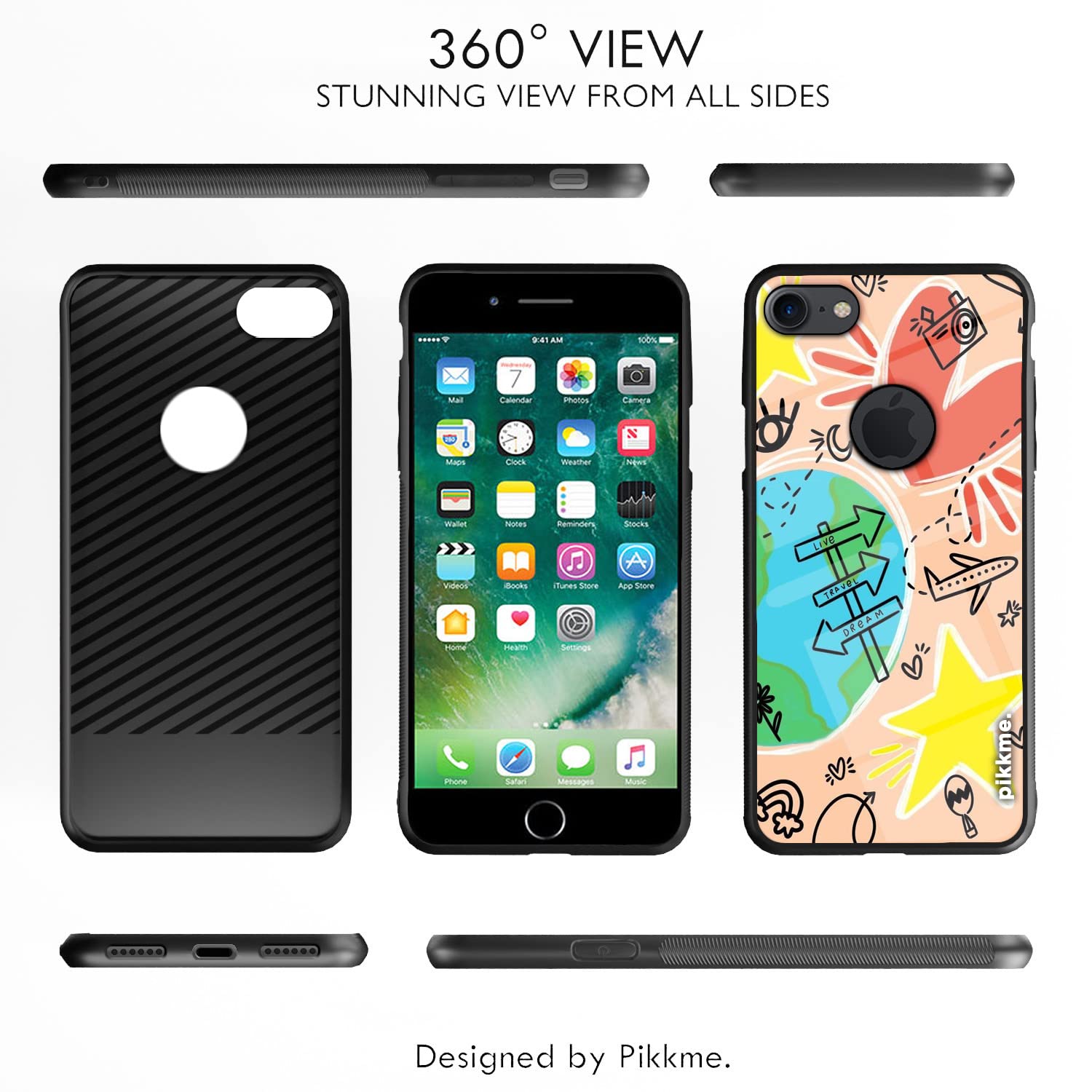 Pikkme Hybrid mobile back cover for iPhone 7/8 – photo 2