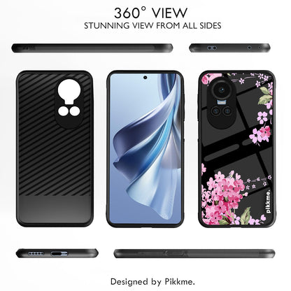 Pikkme Oppo Reno 10 5G Flower mobile back cover – photo 2