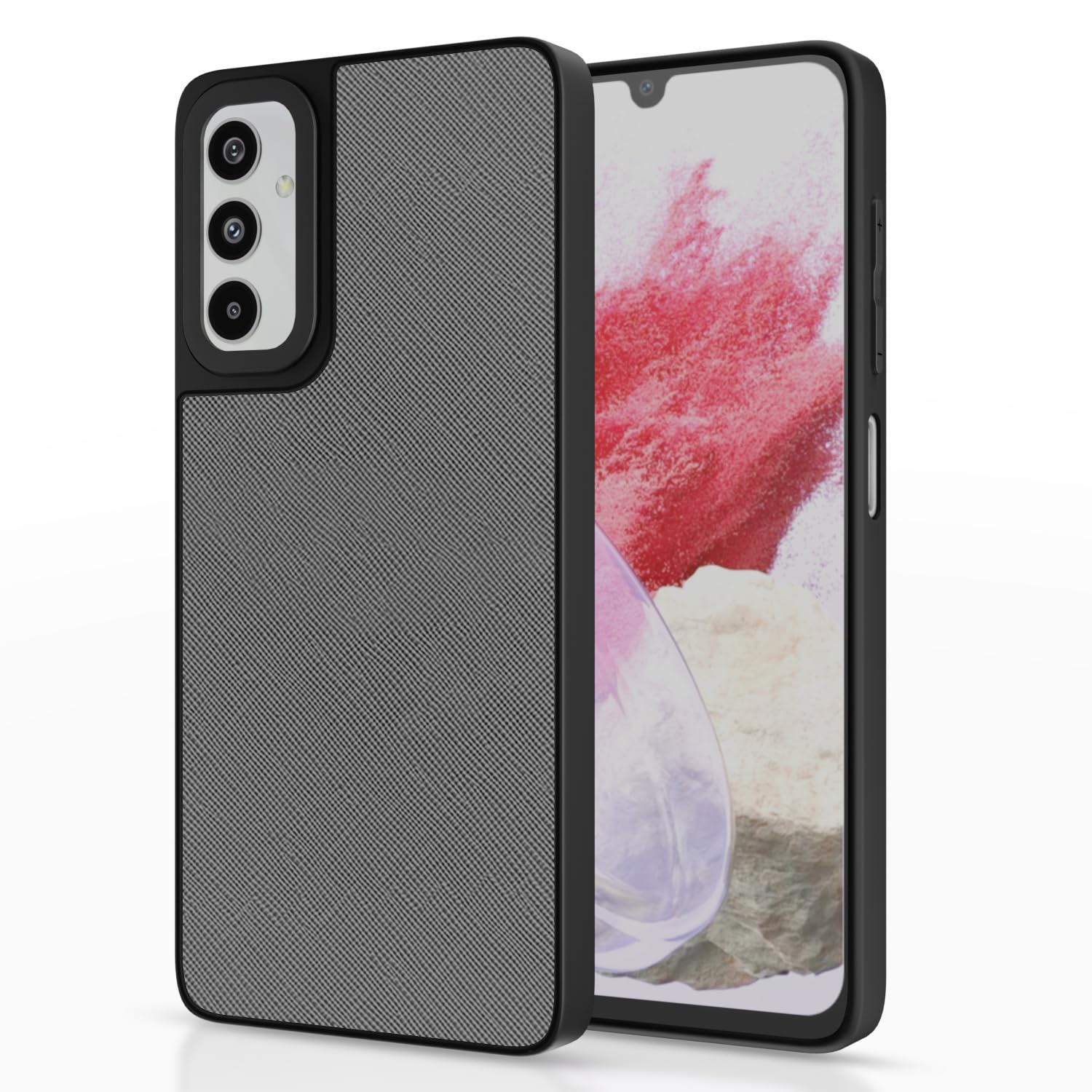 Grey mobile back cover for Samsung M34/F34 5G – Pikkme