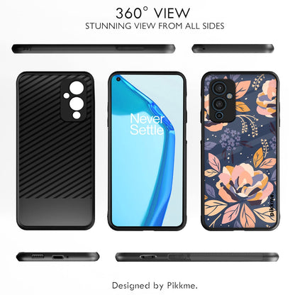 Pikkme Flower mobile back cover for OnePlus 9 – photo 2