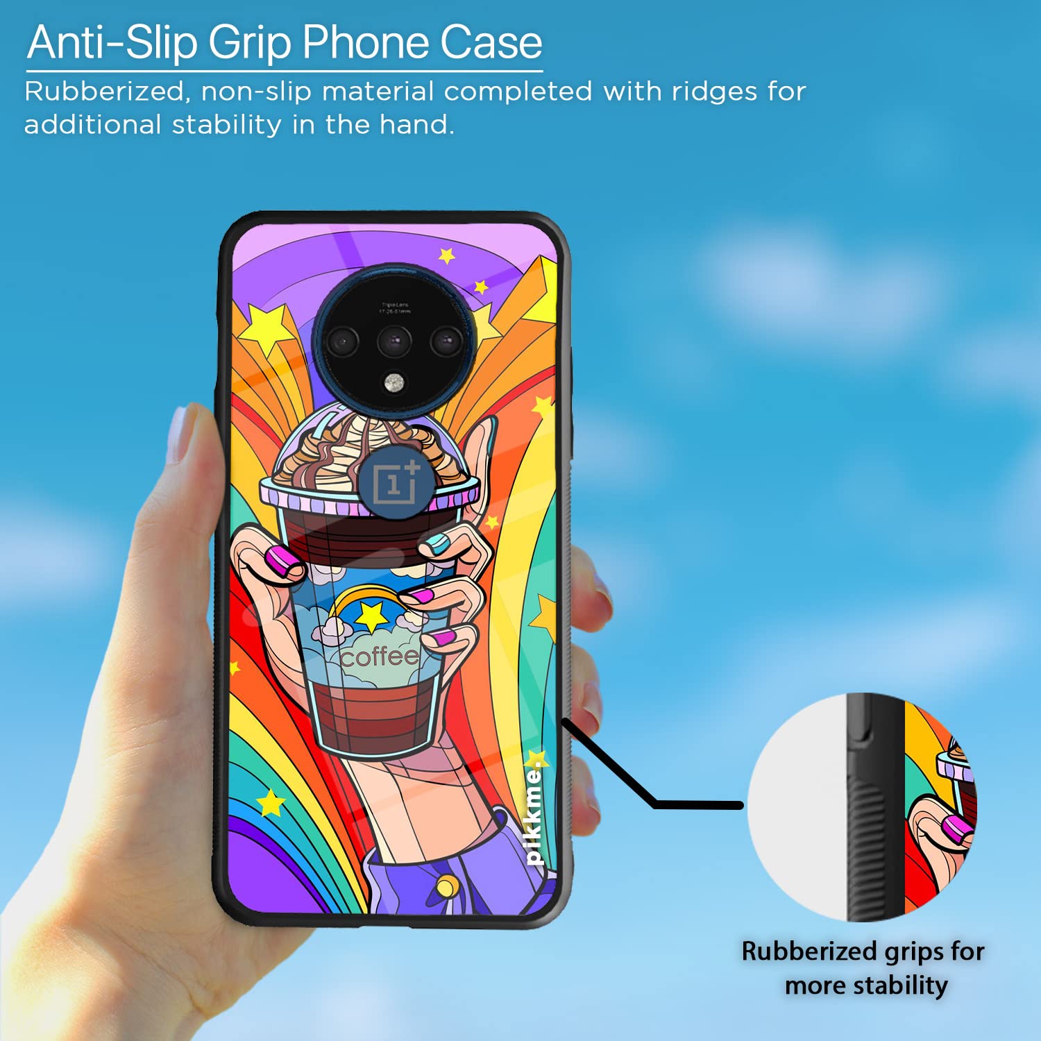 Hybrid Mobile back cover for OnePlus 7T – Pikkme – photo 5