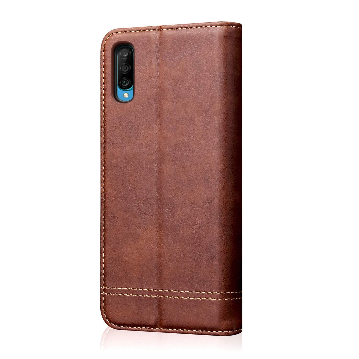 Pikkme Samsung Galaxy A70 / Samsung Galaxy A70s Magnetic Flip Cover (Brown)
