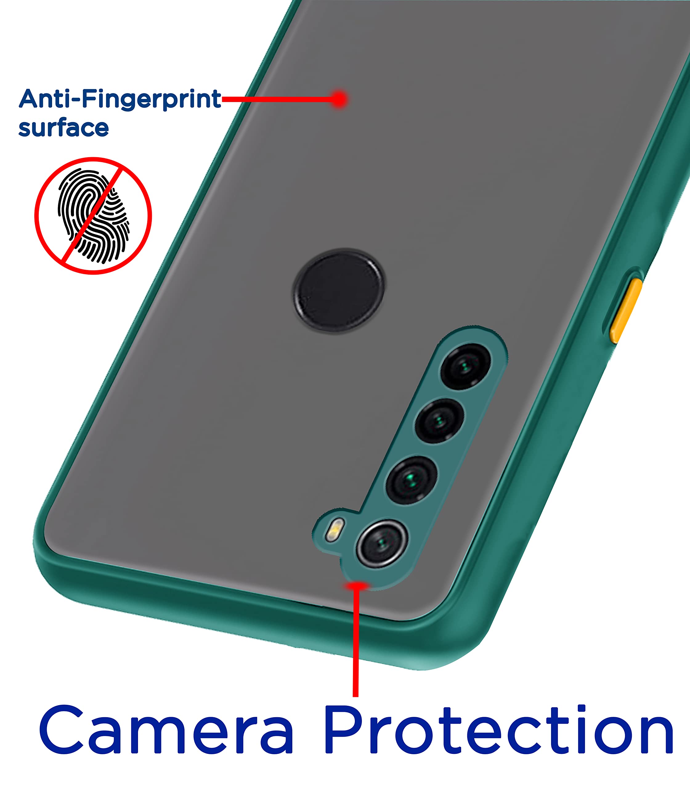 Green Hybrid mobile cover for Oppo Realme 5 Pro – Pikkme – photo 2