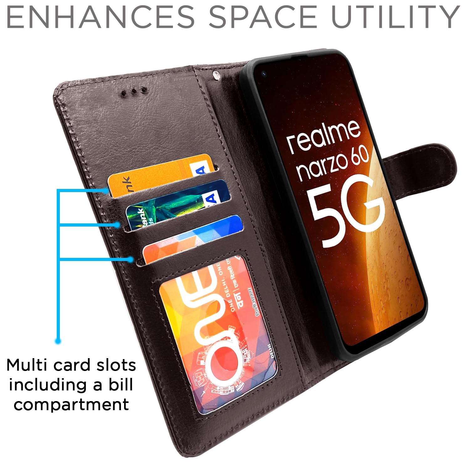 Coffee flip case for Realme Narzo 60 5G – Pikkme – photo 3