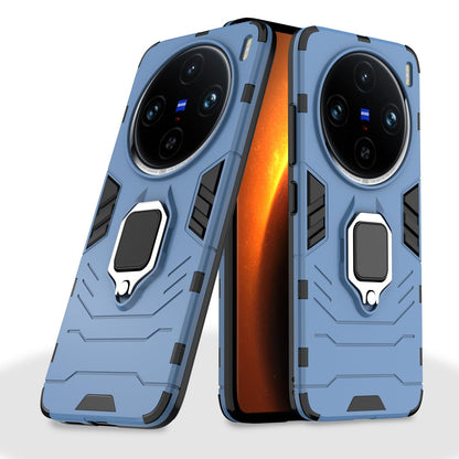 Pikkme blue back cover for Vivo X100 Pro 5G